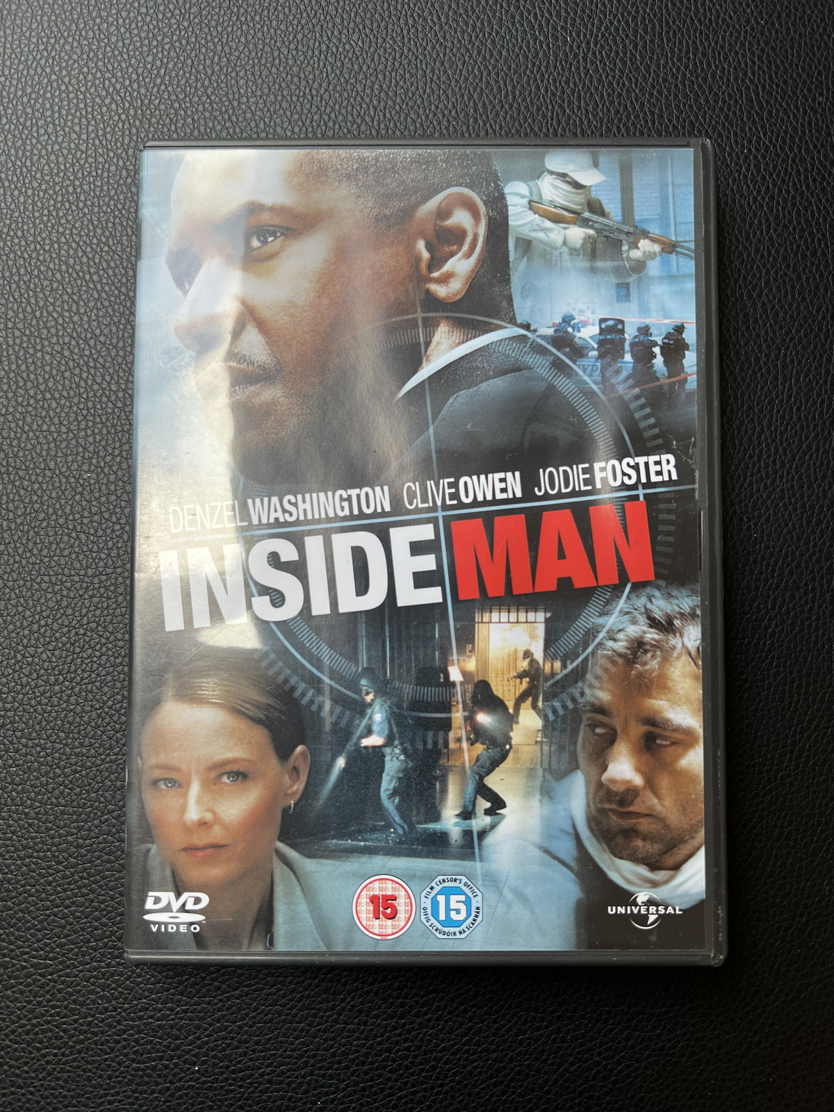 Inside Man DVD Action and Adventure (2006) Denzel Washington Quality Guaranteed