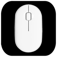 Mini Mouse Pad, Mouse Pad 6x6 Inch Ultra Thick Non-Slip Base Portable