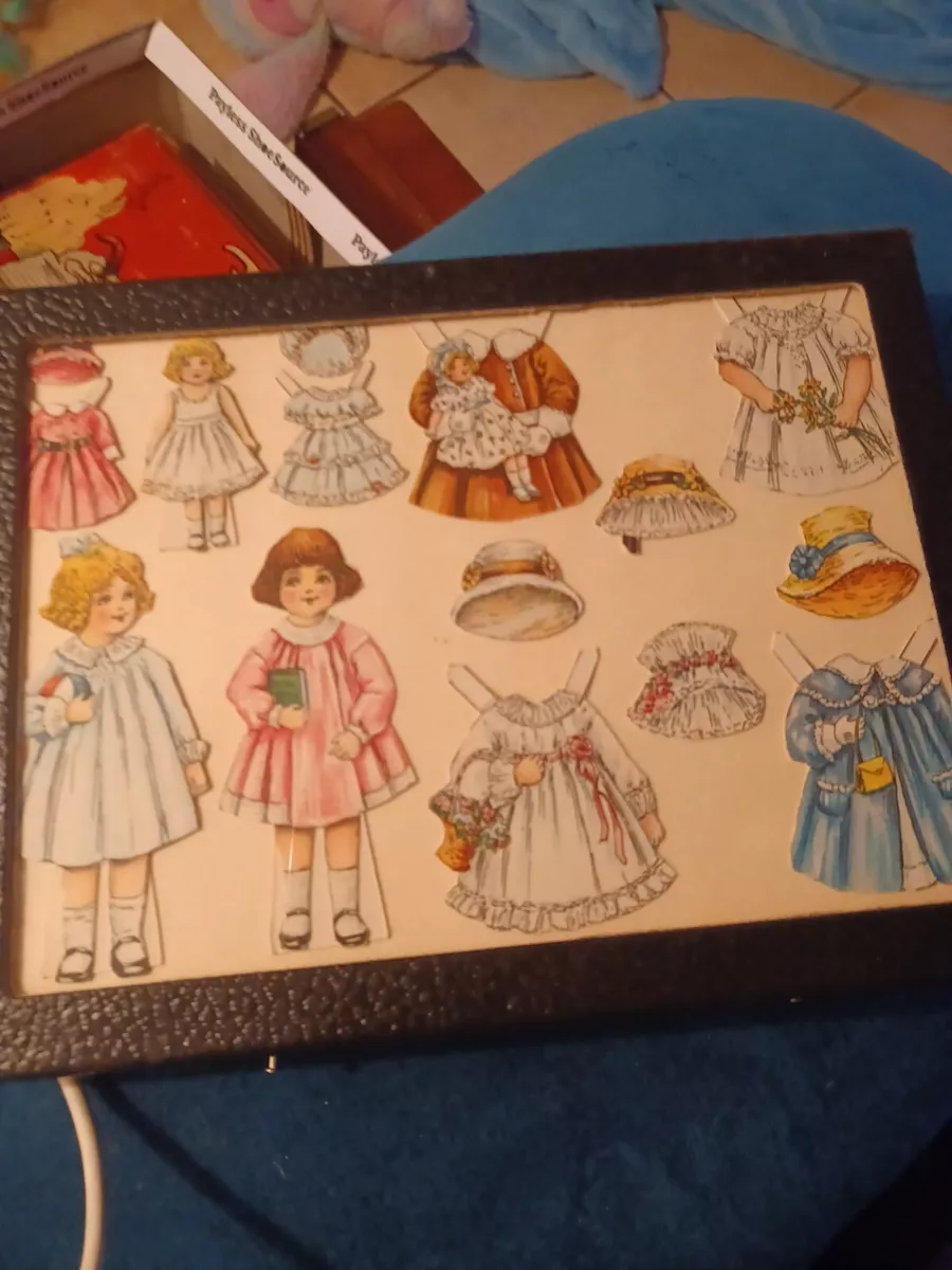 Vintage paper sale dolls value