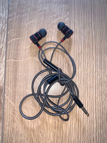 Gamurry Earphone in-Ear Headphone - Black/Red | eBay