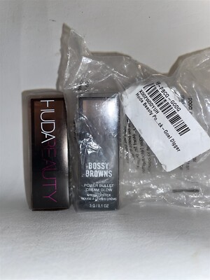 Huda Lip Stick Power Bullet Matte Lipstick 3G Goal Digger Set Lot x 2