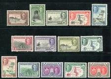 NYASALAND 1945 TO 20/- SG144/57 MNH