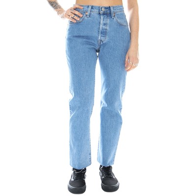 LEVIS 501 crop tango Beats-Blue-Denim Jeans Woman Blue Jeans/Denim | eBay
