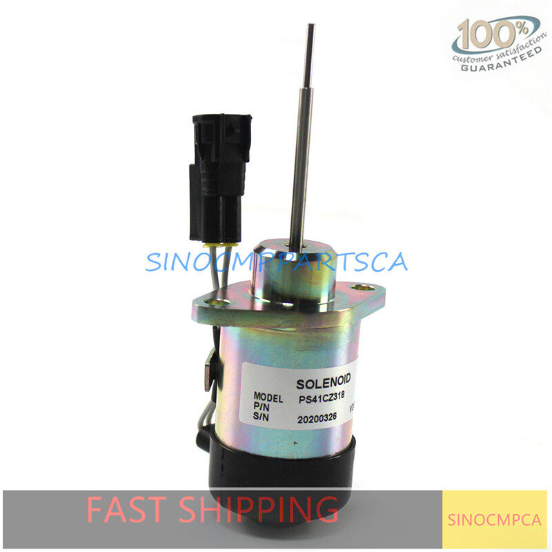 PS41CZ318 Stop Solenoid For Kubota 325 Miller Mig Welder