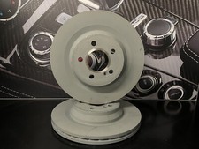 NEW Genuine Mercedes-Benz R230 SL REAR Vented Brake Discs X2 A221423101207