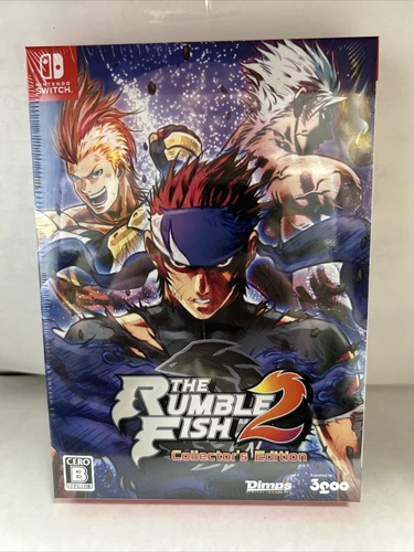 The Rumble Fish 2 COLLECTOR'S EDITION New Limited NINTENDO SWITCH Game JP Import