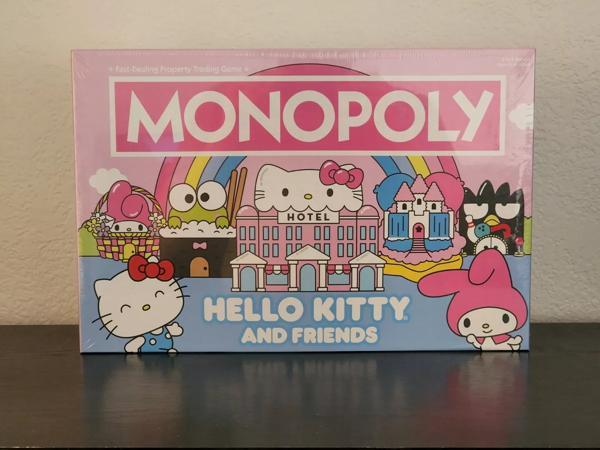 Hello Kitty Limited Edition Sanrio Game Lot Monopoly Scrabble