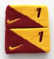 Nike USC Trojans Bicep Bands NCAA Football #1 Team Crimson/University Gold