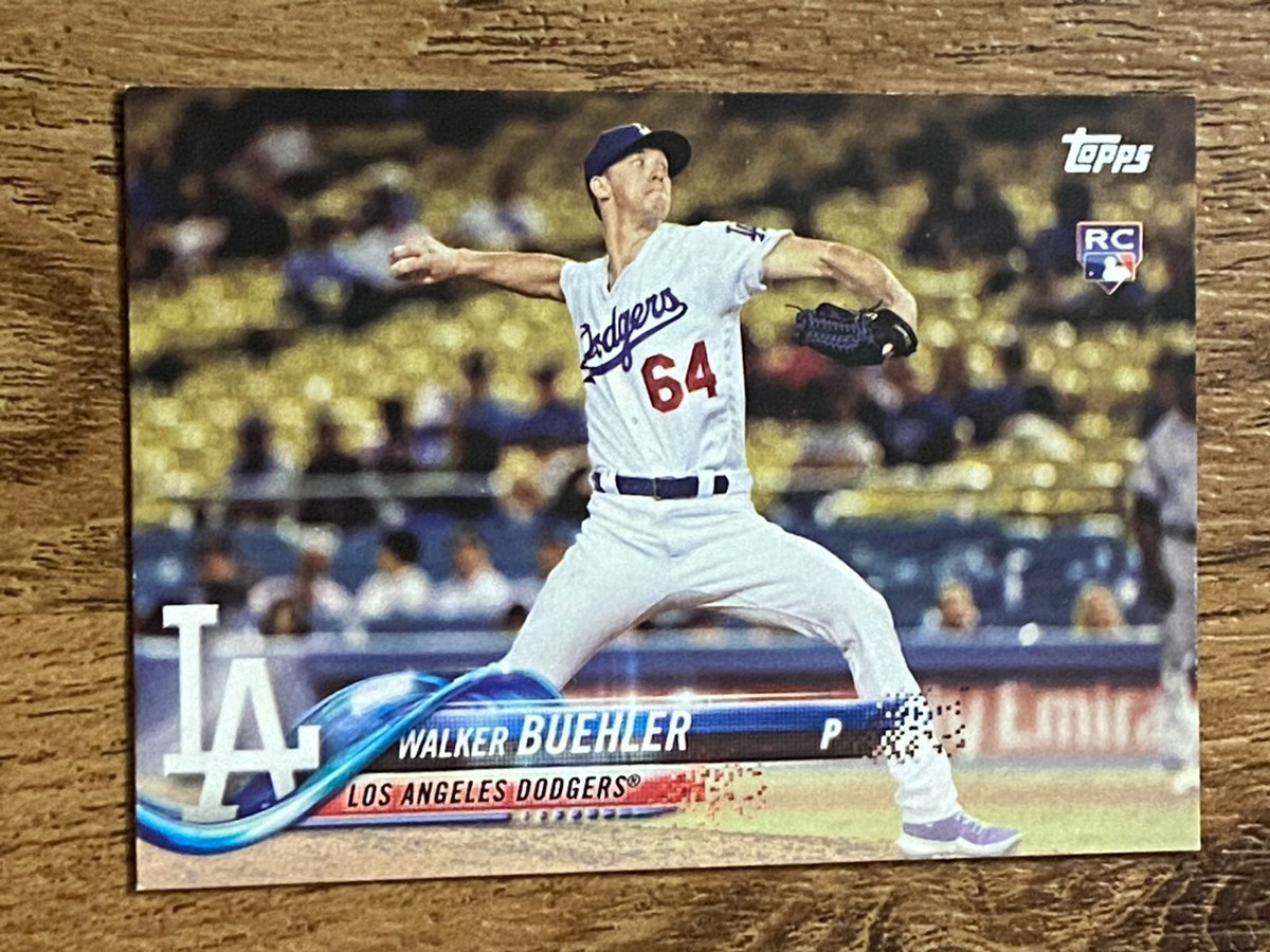 ⚾ 2018 Topps Baseball Base Card Rookie #177 Walker BUEHLER ⚾ | eBay