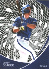 2022 Panini Chronicles Clear Vision #6 Corey Seager Texas Rangers Baseball Card