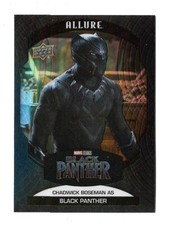 2022 Upper Deck Marvel Allure Black Rainbow #67 Chadwick Boseman / Black Panther