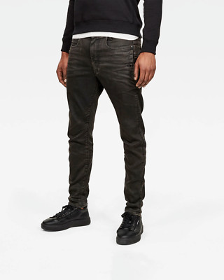 G-Star RAW Men's D-Staq Slim Jeans Worn in Umber Cobler 34x34 SUPER RARE