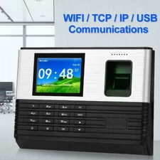 Realand Time Employee Attendance Fingerprint ID Card Sensor WiFi TCP IP A-L355 