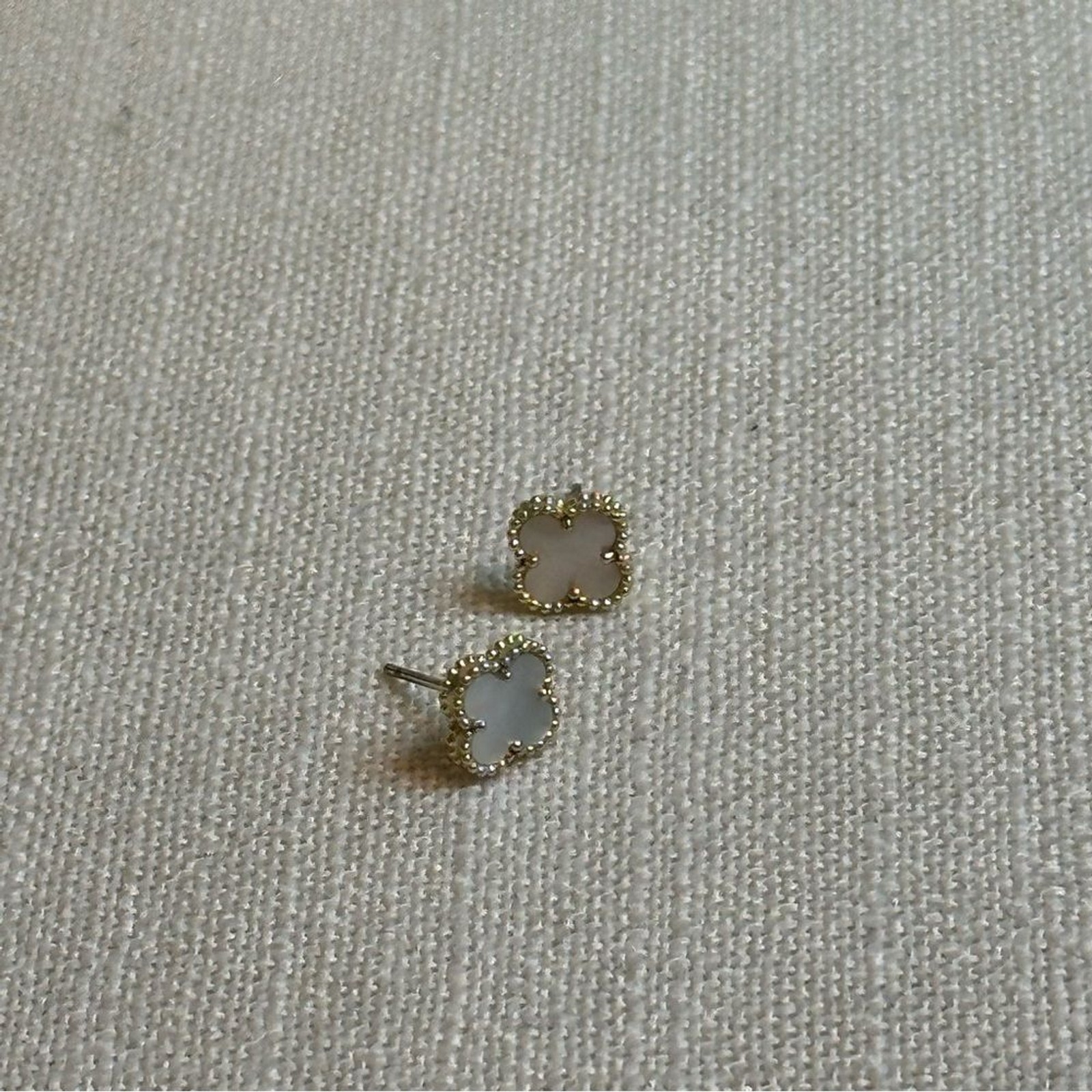 Small Clover Stud Earring - image 2