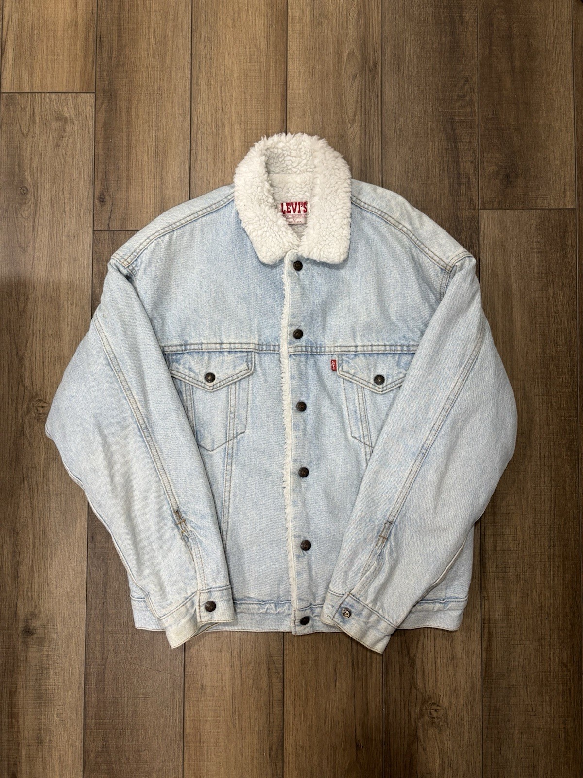 Levi's Vintage Sherpa-Lined Denim Jacket