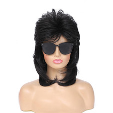 Mullet Wigs for Women,Joe Dirt,Emo Wig,80S 90S Costumes Fancy Party Accessory Co