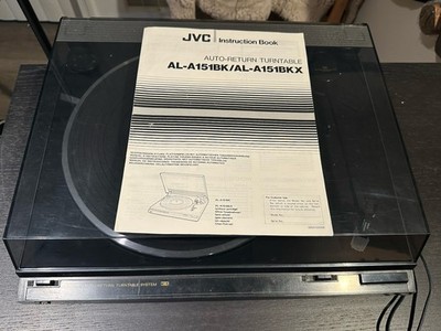 JVC AL-A151 Vintage Belt Drive Auto-Return Turntable Record Player