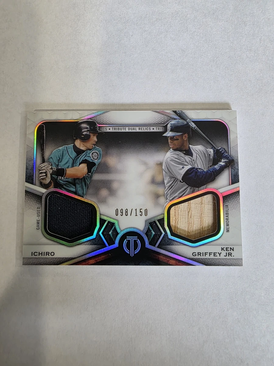 2021 Topps Tribute - Ichiro Suzuki Ken Griffey Jr #DR2-IG for sale