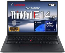 Lenovo ThinkPad E14 Gen 7 14" FHD Core Ultra 7 255H 16-64GB RAM 512GB-2TB SSD