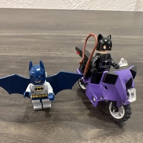 LEFO DC Super Heroes Batman 6858 Catwoman Car cycle City Chase Complete