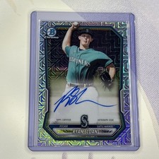 2026 Bowman Chrome -RYAN SLOAN Mojo Refractor Auto Mariners (RC) #BMA-RS