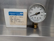 Ashcroft 2 1/2" Pressure Guage 25W1005 H 02L 1/4NPT, 30"HG VAC/0/160PSI