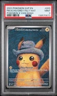 2023 POKEMON SVP POKEMON X VAN GOGH #085 PIKACHU WITH GREY FELT HAT PSA 9