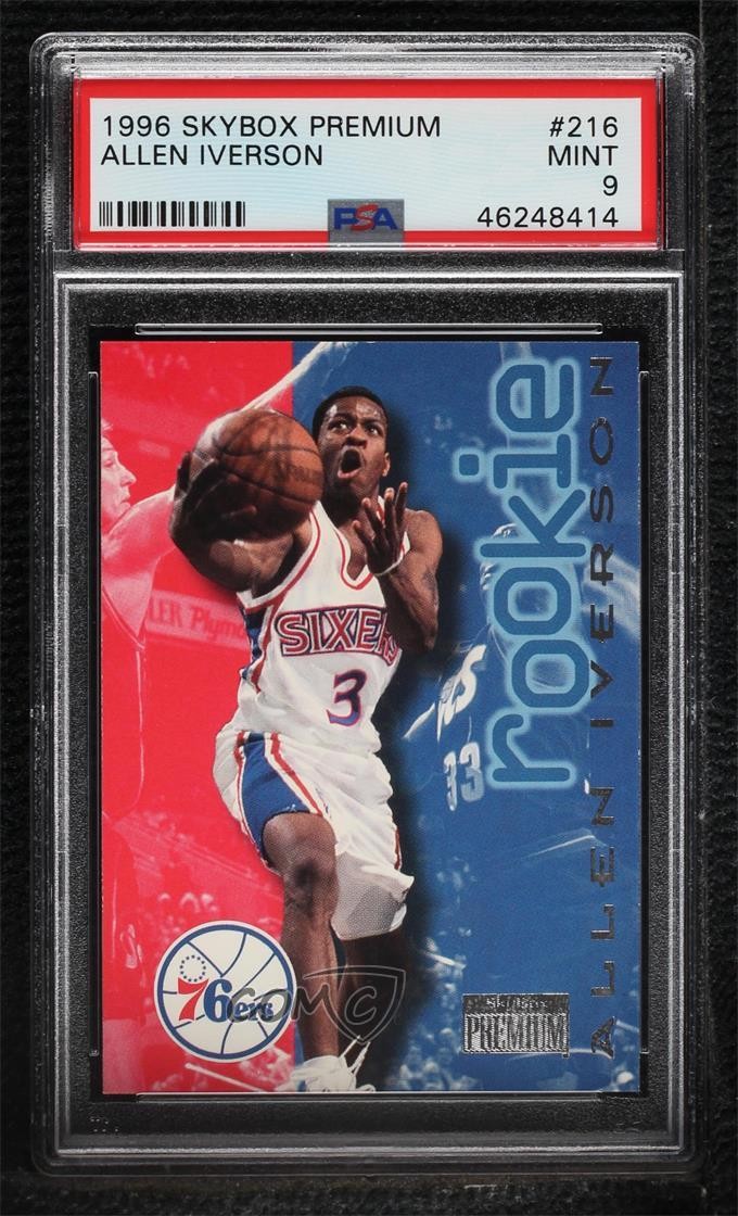 Allen Iverson 1996 Skybox Premium #216 Rookies Price Guide
