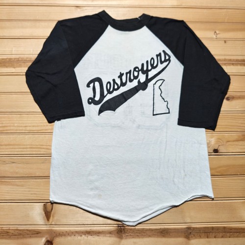 Thorogood, Vintage 80's George Thorogood And The Destroyers Raglan Shirt size Large