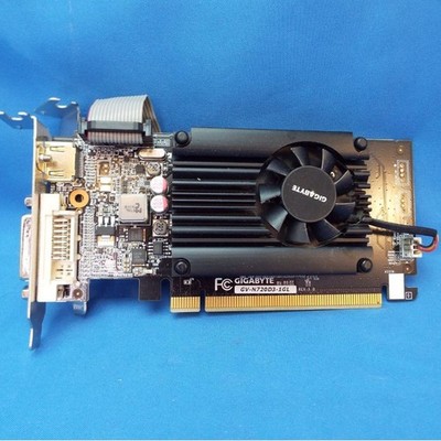 Gigabyte NVIDIA GeForce GT 720 1 GB DDR3 PCI Express 2.0 x16 Low Profile Video
