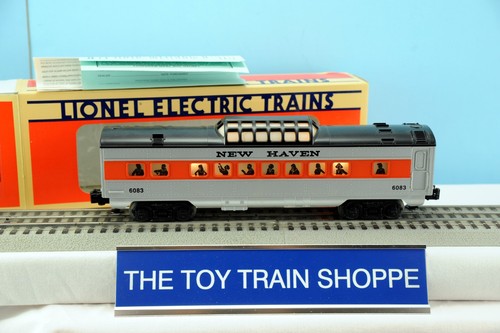 LIONEL 16083 NH NEW HAVEN ILUMINADO 12" VISTA DOMO COCHE. PROBADO. NUEVO EN CAJA. | Condition: New
