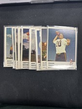 1961 Fleer Football PICK YOUR CARD BUILD YOUR SET