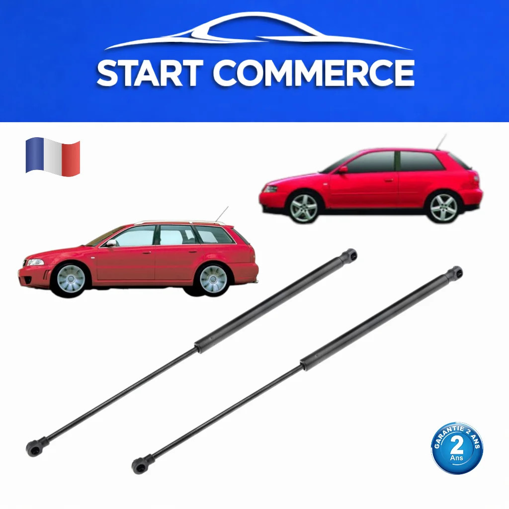 Vérin de Coffre Audi A3 et A4 Avant : Réparez Votre Hayon Qui Tombe avec la Paire OE 8D9827552F