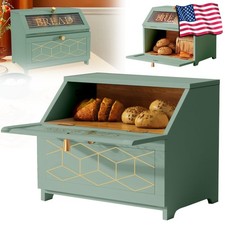 Bread Storage Container Multi-Purpose Bread Storage Box for Bagel Donut Cookies