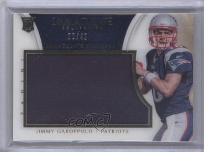 2014 Panini Immaculate Standard 2/49 Jimmy Garoppolo #IS-JGA Rookie RC 6ja