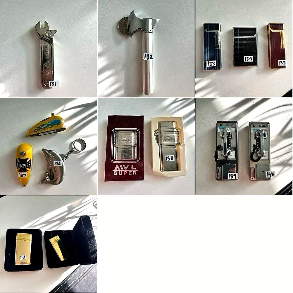 Lighter Collection | Build your own Lot | Over 200 Lighters - Novelty, Vintage