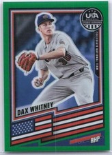 Dax Whitney 2026 Panini Stars & Stripes Green Prizm 