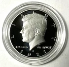 2021 S Kennedy Half .999 Silver Proof in capsule