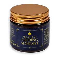 Barnabas Blattgold Gold Leaf Gilding Adhesive 60ml, Gold Foil Gilding Adhesiv...