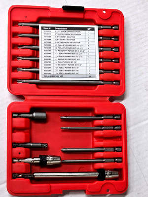 IRWIN 16pc quick change bit set (Matco Tools part # MQC16B)
