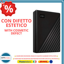Disque Dur Externe Portatif Western Digital My Passport 5TB USB 3.2, Noir