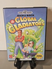 Mick &  Mack: Global Gladiators (Sega Genesis, 1992) No Manual  TESTED!