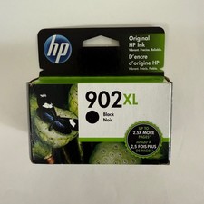 HP 902XL Black Ink Cartridge Original Genuine New Sealed Exp JAN 2023