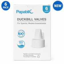 Duckbill Valves for Spectra or Medela Breast Shirlds - 6 count