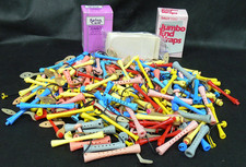 Vintage Lot Various Sizes of Perm/Permanent Rods  Papers Curlers Hair Rollers