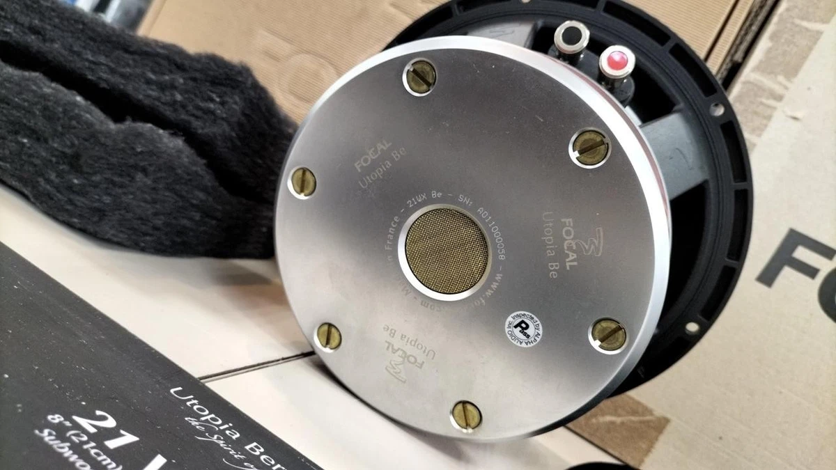 FOCAL UTOPIA BE 21WX Car Audio Subwoofer Unit w/ Box Used Japan | eBay
