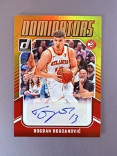 Bogdan Bogdanovic 2024-25 Panini Donruss Dominators Auto Gold 10/10 [dyf80