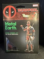 Marvel Deadpool Fascinations Metal Earth 3D Metal Model Kit New