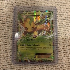 Pokémon Leafeon EX Ultra Rare Generations 10/83 Holo Card 170 HP 90+ Attack