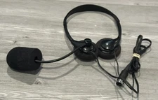 RARE Vintage Koss SB10 Black Headphones with Microphone TESTED - FREE SHIP!